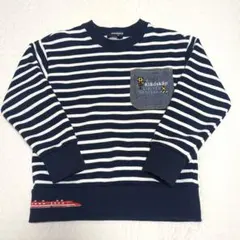 kladskap　電車ポケットトレーナー　110cm