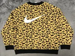 NIKEレオパードカーディガン【L】ナイキACG豹柄 2025年最新】nike レオパード カーディガンの人気アイテム