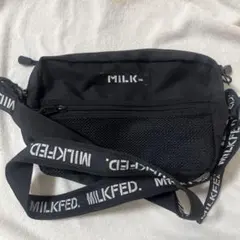 【美品】MILKFED. メッシュポケット付きショルダーバッグ