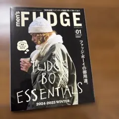 men's FUDGE 2025年1月号