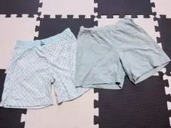 ユニクロ　ガールズ　ルームパンツ２枚セット！パジャマ　120 130 ボトムス