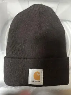 Carhartt ダークブラウン ニット帽