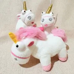 ミニオンズ　ユニコーン　フラッフィ　ぬいぐるみ　ストラップ　まとめ売りのサムネイル