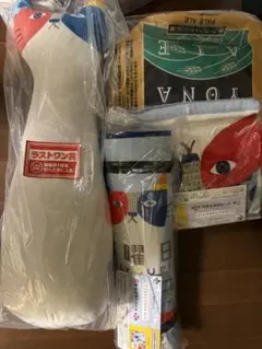 一番酒蔵くじ よなよなエール 　水曜日のネコクッション　4点セット　ラストワン賞