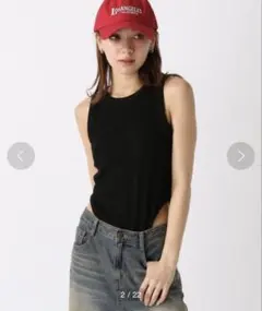 【2024SS】ノースリーブボディスーツ