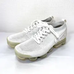 ナイキ NIKE エアヴェイパーマックス フライニット2 ホワイト 28cm