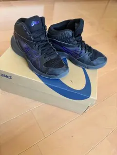 キッズ ジュニア21.5cm asicsDUNKSHOT MB9