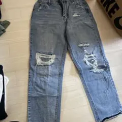 GRL ダメージデニムパンツ Mサイズ