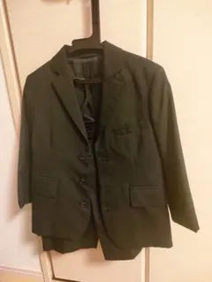 COMME CA DU MODE 黒 ジャケット 120A、ズボン110A