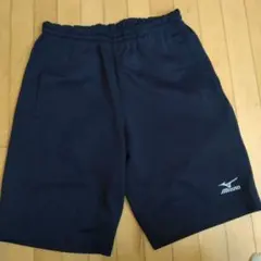 ハーフパンツ　ミズノ　紺色　Lサイズ