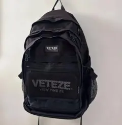 VETEZE ブラックリュック 大容量