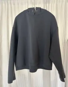 UNIQLO チャコールグレー ドライスウェット　プルパーカー　XL