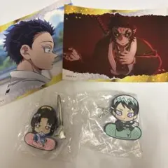 鬼滅の刃 キャラばんちょうこう ヘアクリップ 壱 愈史郎 恋雪 ステッカー 狛治