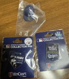 3個セットNew Era LAドジャース 大谷翔平モデル ミニキャップキーホルダ NEW ERA ミニチュアキャップキーホルダー ドジャース 大谷翔平