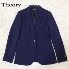 【極美品 近年】Theory テーラードジャケット 背抜き 薄手 日本製 2 M