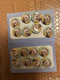 原神 ポップアップ てくてく冒険シリーズ ミニ缶バッジセット 10個セット 原神 織りなす調べ、華更けてシリーズ Genshin ミニキャラ缶