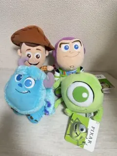 ピクサー ぬいぐるみ モンスターズ・インク トイストーリー 4点セット
