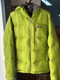 グリーン ダウンジャケット