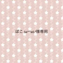 ぽこ (๑’ᵕ’๑)⸝*様専用のサムネイル