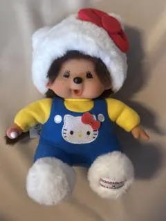 r*認様 ハローキティ モンチッチ ぬいぐるみ マスコット ストラップ