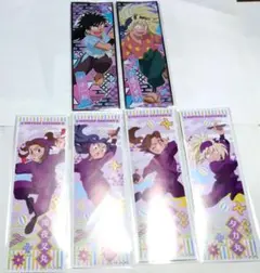 忍たま乱太郎　ロングステッカー2　四年生６点セット