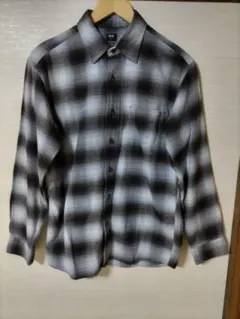 【新品未使用】UNIQLO チェック柄 長袖シャツ Sサイズ