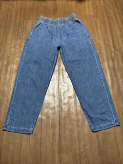 GU デニムパンツ ブルー Mサイズ