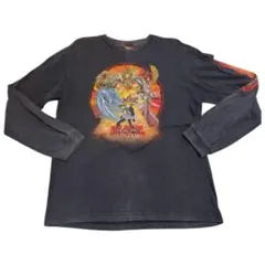 90s 当時物　遊戯王　ロンT アニメTシャツ　キャラクターTシャツ　フェード 超希少】 遊戯王 Tシャツ ロンT アニメ 90s Yu-Gi-Oh! - メルカリ