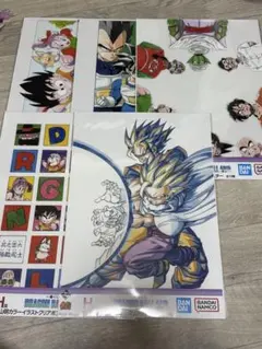 一番くじ ドラゴンボール40th ～其之一～　 H賞クリアポスター ５種