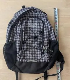 【Coleman 】ブラック チェック柄 リュック バックパック