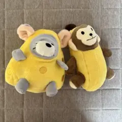 犬　おもちゃ　LIFE LIKE ぬいぐるみ　2点セットのサムネイル
