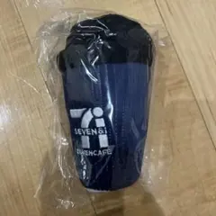 セブンイレブン ハッピーくじ B賞 セブンカフェ ぬいぐるみチャーム ネイビー