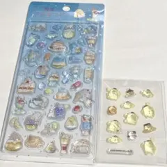 きゅるるんシール　喫茶アラモード・夏限定　ポムポムプリン　ボンボンドロップシール