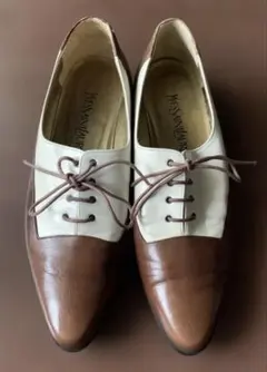 Yves Saint Laurent バイカラー レースアップ パンプスのサムネイル