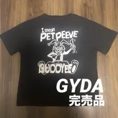 GYDA PET PEEVE BUNNY バニー ポケットTシャツ　ブラック