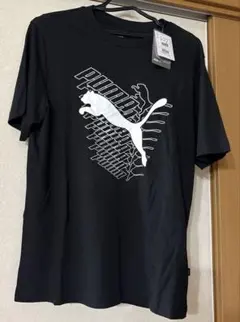 PUMA Tシャツ ブラック アジアフィット Lサイズ 新品