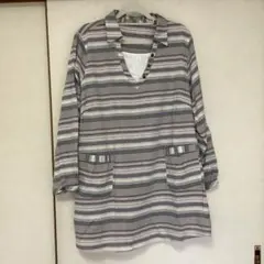 チュニック ボーダー⭐︎新品⭐︎４L