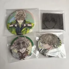 東京エイリアンズ　郡司晃　缶バッジ　オーロラ　カフェ　チャイナ　ミラーステッカー