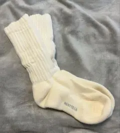 ユニクロ ヒートテックソックスリブパイル ルーズソックス　24〜26㎝