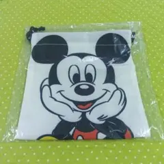 ミッキーマウス 巾着袋 ポーチ