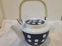 ①水玉 急須 陶器 茶器 有田焼 まとめ売り 昭和レトロ 飲食店 旅館