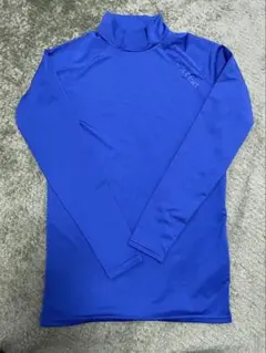Earls Court 青 ハイネック　アンダー シャツ　 S