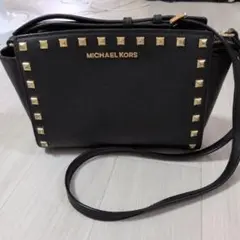 sale中☆MICHAEL KORS スタッズ ショルダーバッグのサムネイル