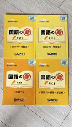 サピックス　SAPIX　4年　国語　テキスト1年分　2022年度版 サピックス SAPIX 4年 国語 テキスト1年分 2022年度版