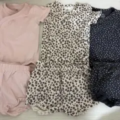 H&M ロンパース　前あき