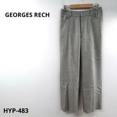 GEORGES RECH ジョルジュレッシュ パンツ 34 ウール 日本製