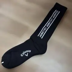 キャロウェイゴルフハイソックス　黒22cm〜24cm新品