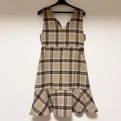 ナイスクラップ ミニワンピース チェック柄