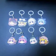 東方Project ゆっくりアクリルチャーム 8種セット 霊夢