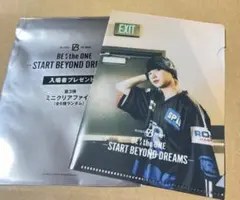 BEFIRST BE:FIRST ジュノン JUNON 映画 ミニクリアファイル